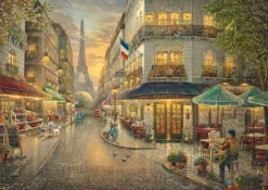 Schmidt - 59798 - Paris Cafe (Thomas Kincade) - 1000 Piece Wooden