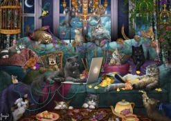Schmidt - 59989 - Quarantine Cats (Brigid Ashwood) - 1000 Piece