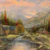 Schmidt - 59799 - Sierra Paradise (Thomas Kincade) - 1000 Piece Wooden