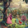 Schmidt - 59474 - Sleeping Beauty (Thomas Kincade) - 1000 Piece