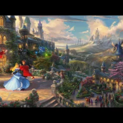 Schmidt - 57369 - Sleeping Beauty Dancing in the Enchanted Light (Thomas Kincade) - 1000 Piece
