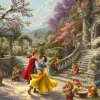 Schmidt - 59625 - Snow White Dancing in the Sunlight (Thomas Kincade) - 1000 Piece