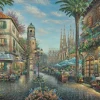 Schmidt - 58780 - Spanish Cafe (Thomas Kincade) - 1000 Piece