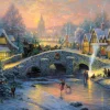 Schmidt - 58450 - Spirit of Christmas (Thomas Kincade) - 1000 piece