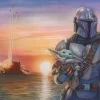 Schmidt - 57377 - Star Wars - The Mandalorian - A New Direction (Thomas Kincade) - 1000 Piece