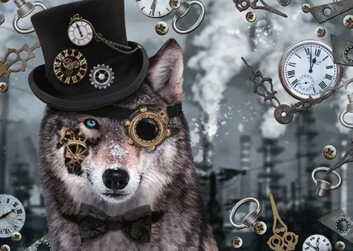 Schmidt - 59647 - Steampunk Wolf (Markus Binz) - 1000 Piece