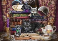 Schmidt - 57534 - Storytime Cats (Brigid Ashwood) - 1000 Piece