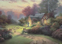 Schmidt - 59678 - The Good Shepherd`s Cottage (Thomas Kincade) - 1000 Piece