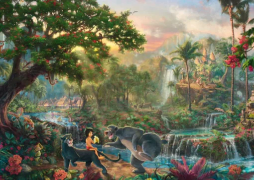 Schmidt - 59473 - The Jungle Book (Thomas Kincade) - 1000 Piece