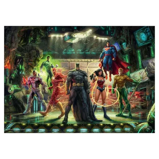 Schmidt - 57591 - The Justice League (Thomas Kincade Studio) - 1000 Piece