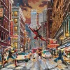 Schmidt - 59959 - Thomas Kincade - Marvel Deadpool - Snow Day - 1000 Piece