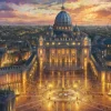 Schmidt - 59628 - Vatican Sunset (Thomas Kincade) - 1000 Piece