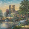 Schmidt - 57367 - Willow Wood Chapel (Thomas Kincade) - 1000 Piece