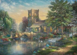 Schmidt - 57367 - Willow Wood Chapel (Thomas Kincade) - 1000 Piece