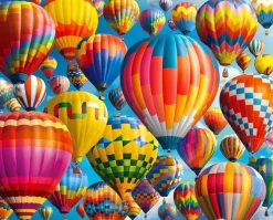 Springbok - 33-10899 - Balloon Fest - 1000 Piece (Unusual Shaped Pieces)