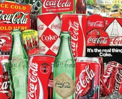 Springbok - 33-10919 - Coca Cola - Then and Now - 1000 Piece (Unusual Shaped Pieces)