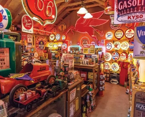 Springbok - 33-10744 - Route 66 - 1000 Piece (Unusual Shaped Pieces)