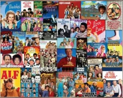 Springbok - 33-10943 - What`s on TV - 1000 Piece (Unusual Shaped Pieces)