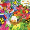 Sunsout - 62902 - A Home for Butterflies (Nancy Wernersbach) - 1000 XL Piece