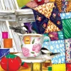 Sunsout - 12550 - Afternoon Quilt Mending (Ashley Davis) - 500 XL Piece