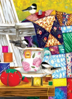 Sunsout - 12550 - Afternoon Quilt Mending (Ashley Davis) - 500 XL Piece