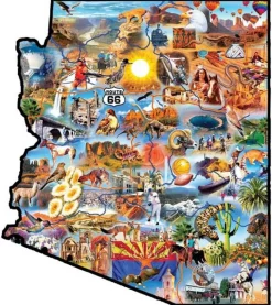 Sunsout - 90365 - Arizona (Adrian Chesterman) - 1000 Piece Shaped