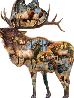Sunsout - 96121 - Bugle Call (Cynthie Fisher) - 800 Piece Shaped Puzzle