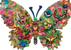 Sunsout - 96127 - Butterfly Menagerie (Aimee Stewart) - 1000 Piece Shaped Puzzle