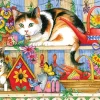 Sunsout - 43701 - Cat Bells (Lorraine Ryan) - 500 Piece