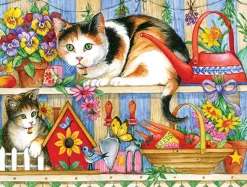 Sunsout - 43701 - Cat Bells (Lorraine Ryan) - 500 Piece