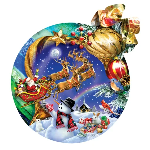 Sunsout - 95070 - Christmas Ornament (Lori Schory) - 750 Piece Shaped Puzzle