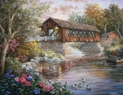 Sunsout - 19211 - Country thoroughfare (Nicky Boehme) - 1000piece (Larger Size Pieces)