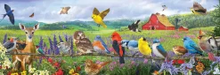Sunsout - 71055 - Eastern Birds USA (Chris Vest) - 500 Piece Panoramic