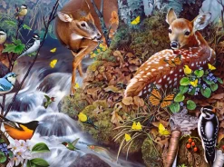 Sunsout - 49040 - Fawn Song (Jerry Gadamus) - 1000 piece