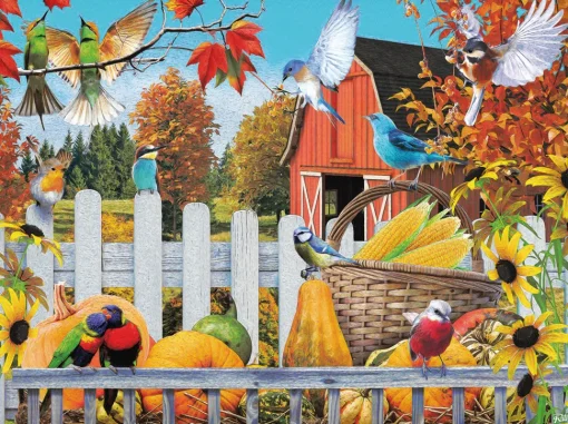 Sunsout - 42231 - Gathering for Fall (Rafael Trujillo) - 300 Piece