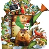 Sunsout - 97194 - Groundhog Day (Lori Schory) - 1000 Piece Shaped