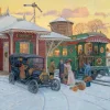Sunsout - 62525 - Harmony Station (Lee Stroncek) - 500piece