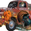 Sunsout - 96089 - Harvest Truck (Jerry Gadamus and Cynthie Fisher) - 1000 Piece Shaped Puzzle