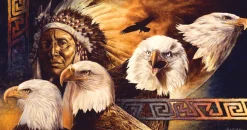 Sunsout - 40078 - Lakota Twilight (David Behrens) - 500 Piece