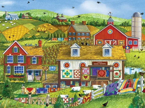 Sunsout - 63432 - Lapp`s Quilt Barn (Janet Stever) - 1000 Piece