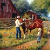 Sunsout - 53084 - Learning the Ropes (Mark Keathley) - 500 XL Piece