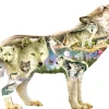 Sunsout - 96038 - Meadow Wolf (Greg Giordano) - 750 Piece Shaped