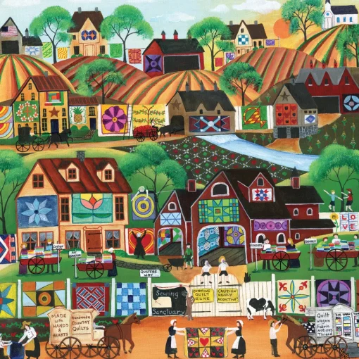 Sunsout - 54716 - Quilters Way (Cheryl Bartley) - 1000 Piece