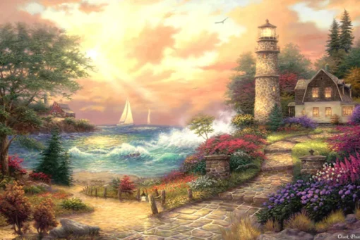 Sunsout - 33739 - Seaside Dreams (Chuck Pinson) - 1000 Piece