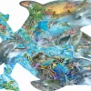 Sunsout - 95264 - Song of the Dolphins (Lori Schory) - 1000 Piece Shaped Puzzle