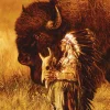 Sunsout - 49722 - Spirit of Tatanka (Paul Calle) - 550 Piece
