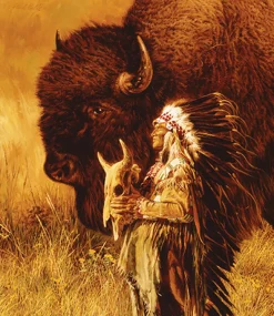 Sunsout - 49722 - Spirit of Tatanka (Paul Calle) - 550 Piece