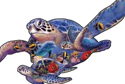 Sunsout - 90289 - Swimming Lesson (Steve Sundram) - 1000 Piece Shaped
