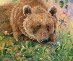 Sunsout - 52109 - The Bear and the Dragonfly (Valeria Yost) - 200piece