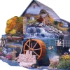 Sunsout - 95065 - The Old Mill Stream - 1000 Piece Shaped Puzzle